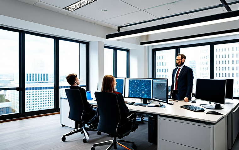 **

"A team of data scientists in a modern office setting, collaborating on data labeling for an AI project, fully clothed in appropriate professional attire, safe for work, perfect anatomy, correct proportions, family-friendly, professional environment, diverse team, focus on data analysis and collaboration, high quality."

**