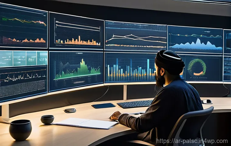 데이터 라벨링과 데이터 프라이버시 이슈 - **Prompt 1: Digital Guardian of the Data Treasure**
    "A visually striking, modern digital art ima...