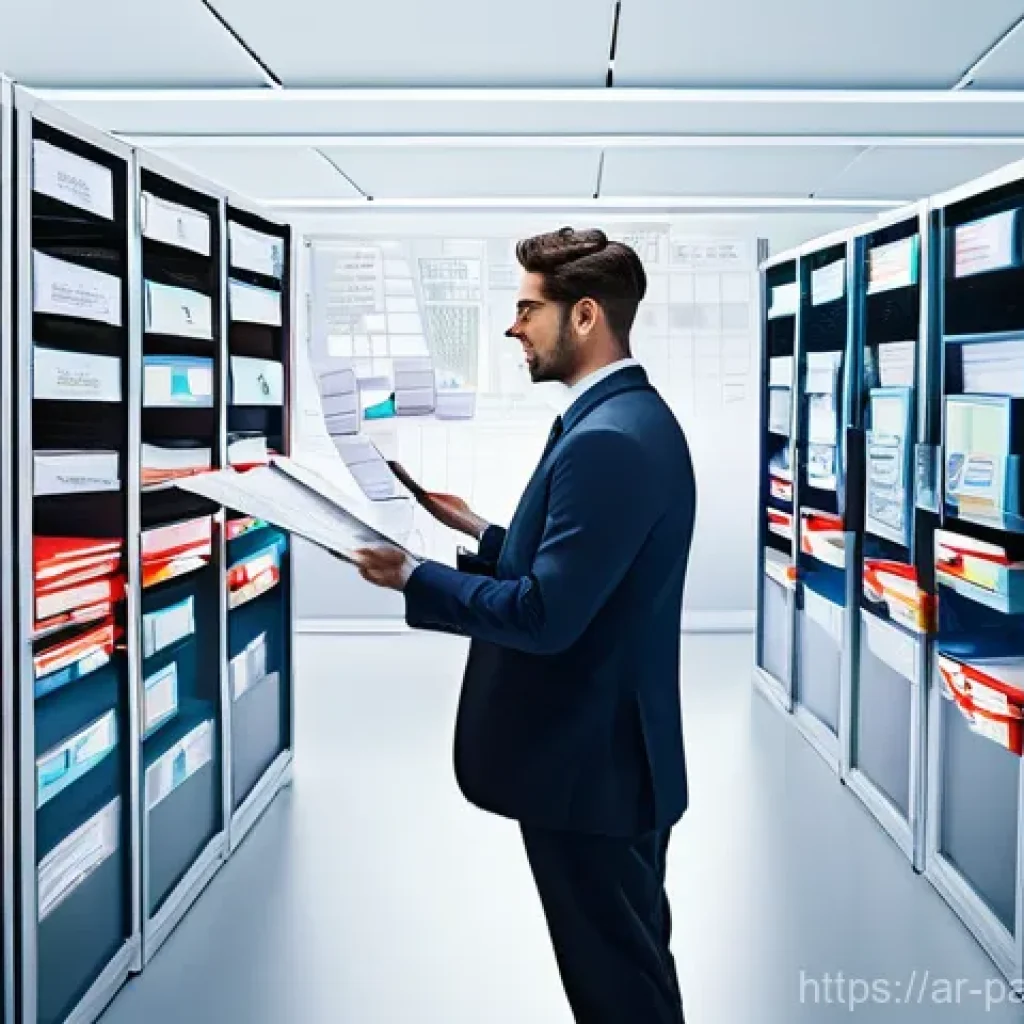 AI 데이터 라벨링 기법의 발전 방향 - **Prompt:** A dynamic split image illustrating the evolution of data classification. On the left, a ...